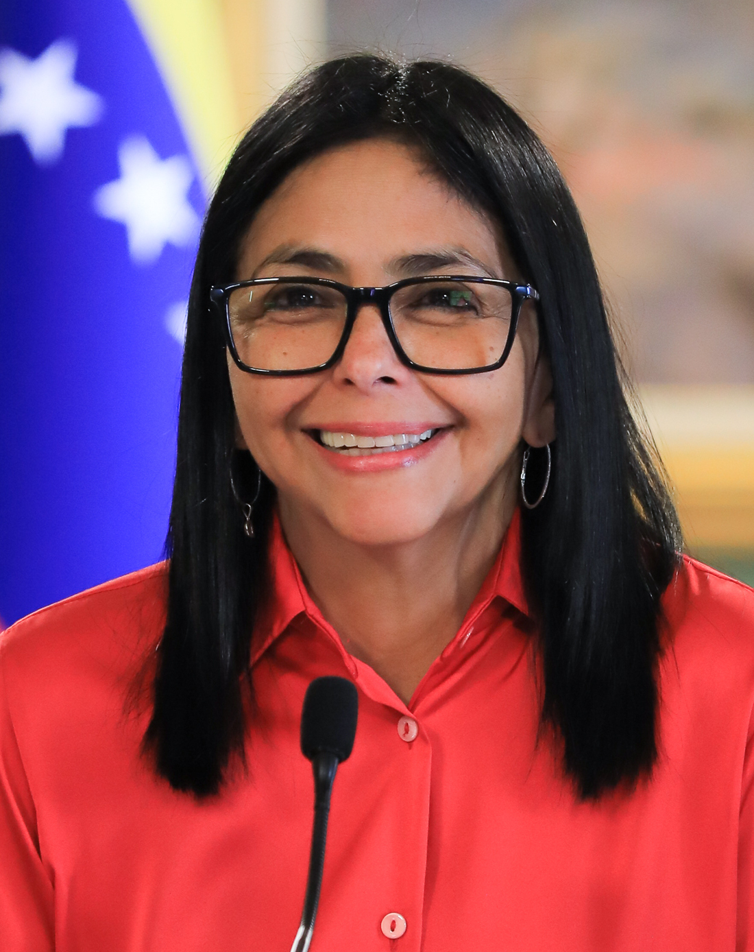Venezuelan delegation led by interim President Delcy Rodriguez meets US officials at UNGA