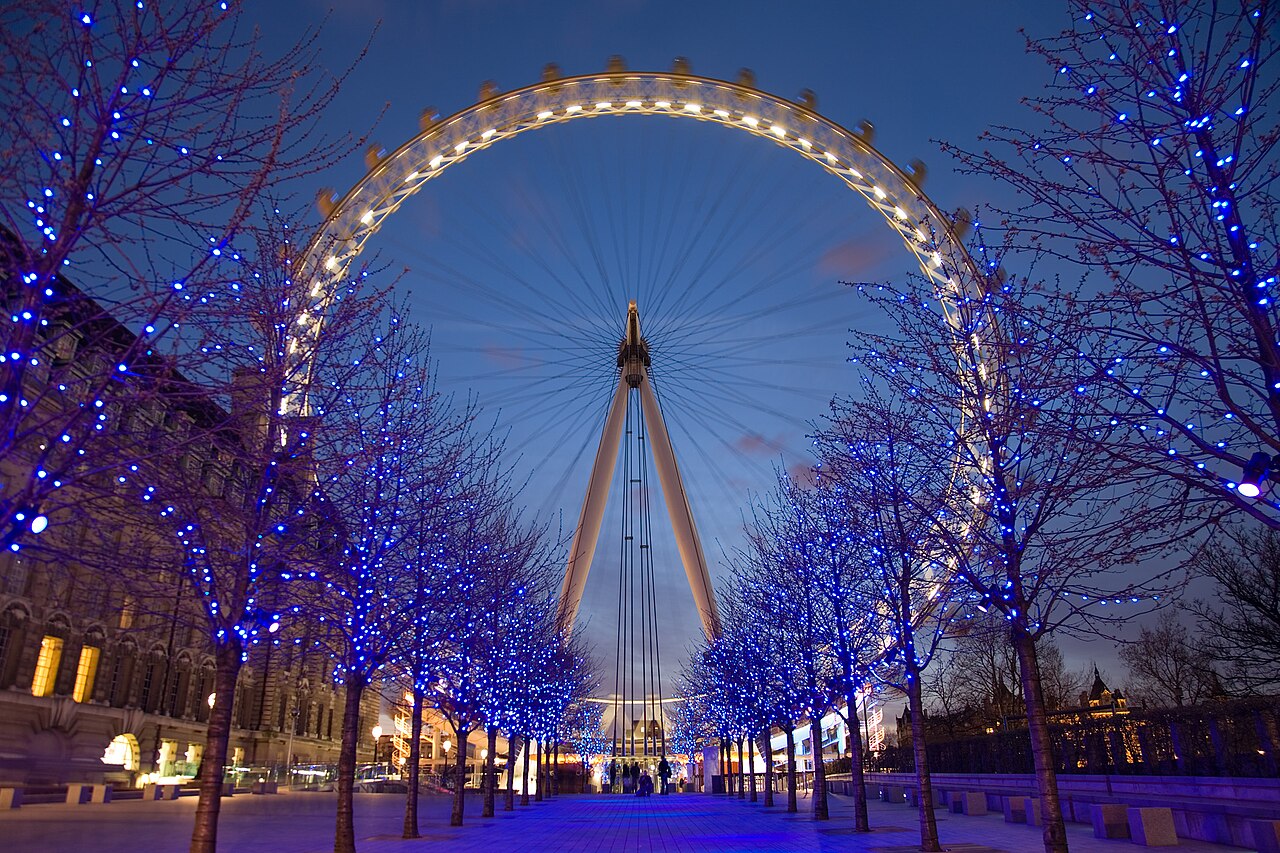 London Eye Twilight April 2006