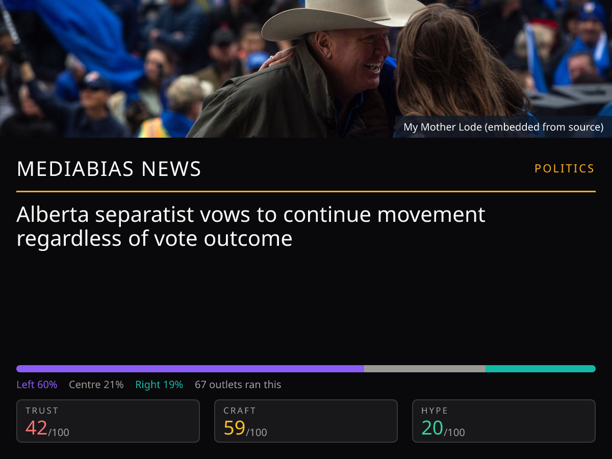 Keith Wilson on Alberta independence | MediaBias News