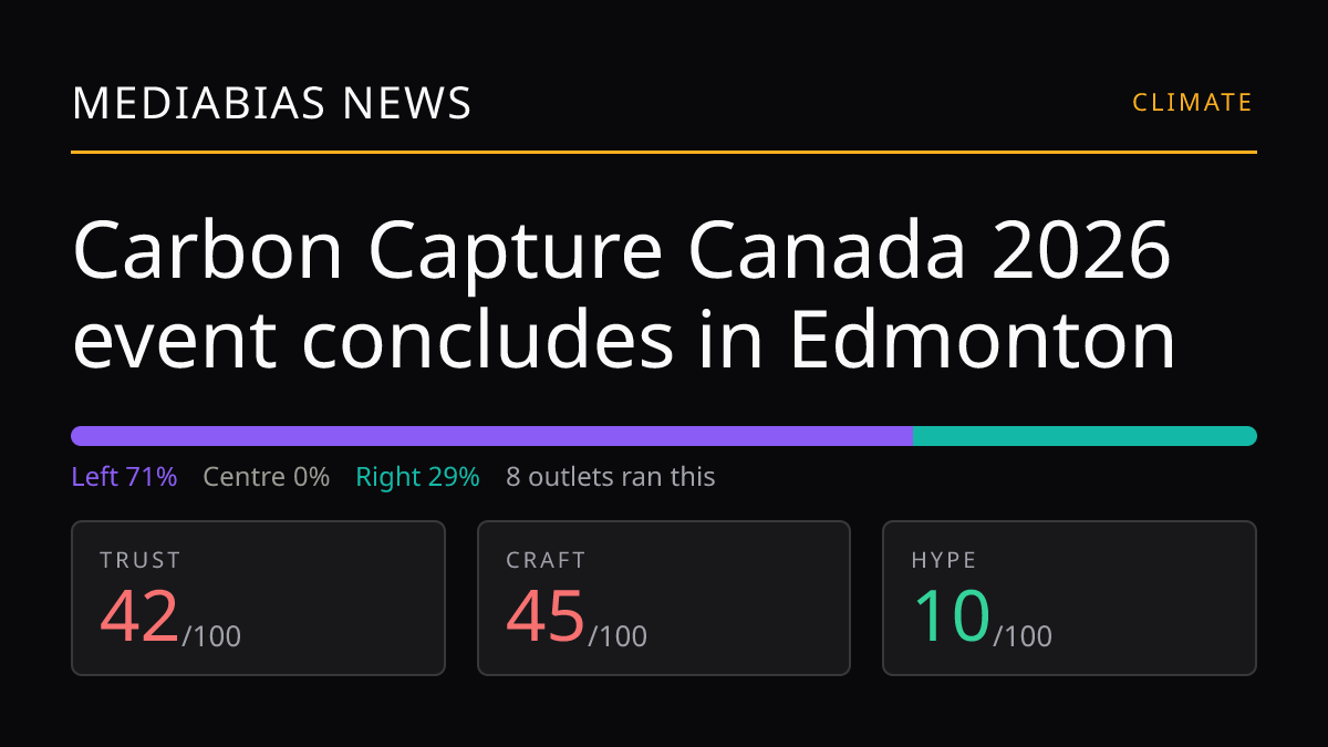 Carbon Capture Canada 2026 event concludes in Edmonton