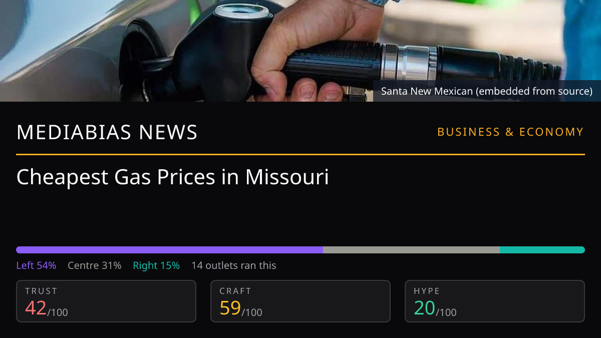 Cheapest Gas Prices in Missouri