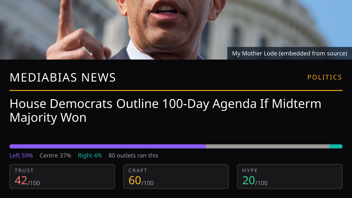 House Democrats 100-Day Agenda | MediaBias News