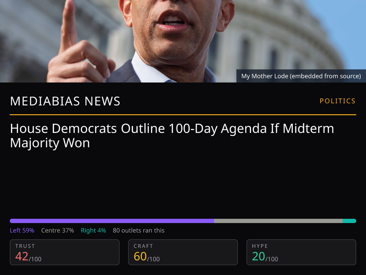 House Democrats 100-Day Agenda | MediaBias News