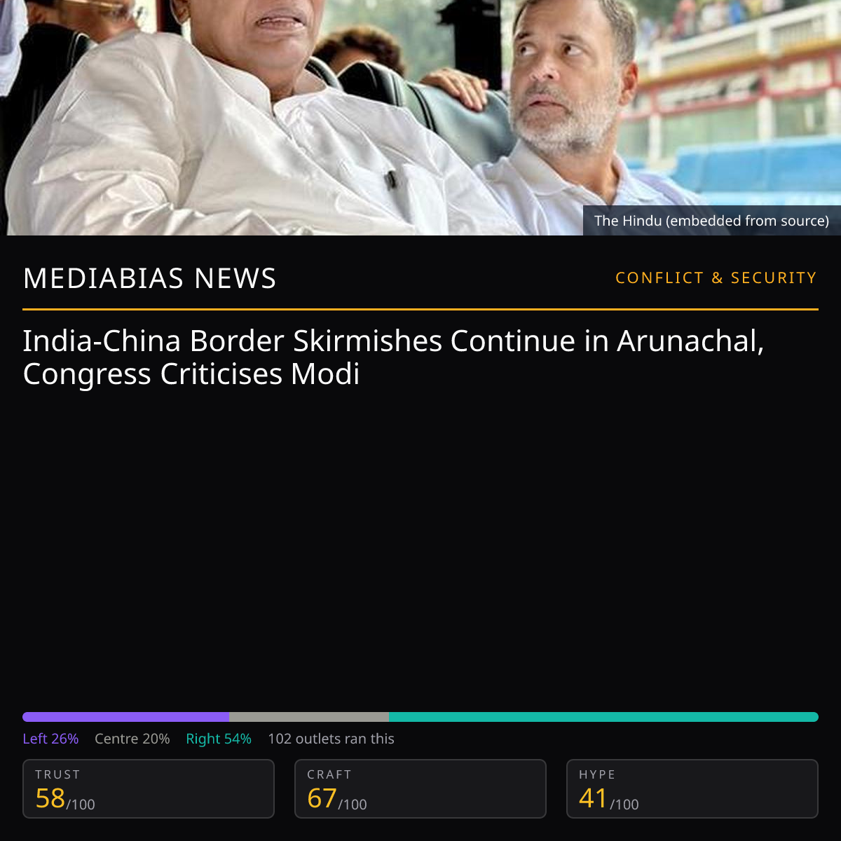 India-China Border Tensions | MediaBias News
