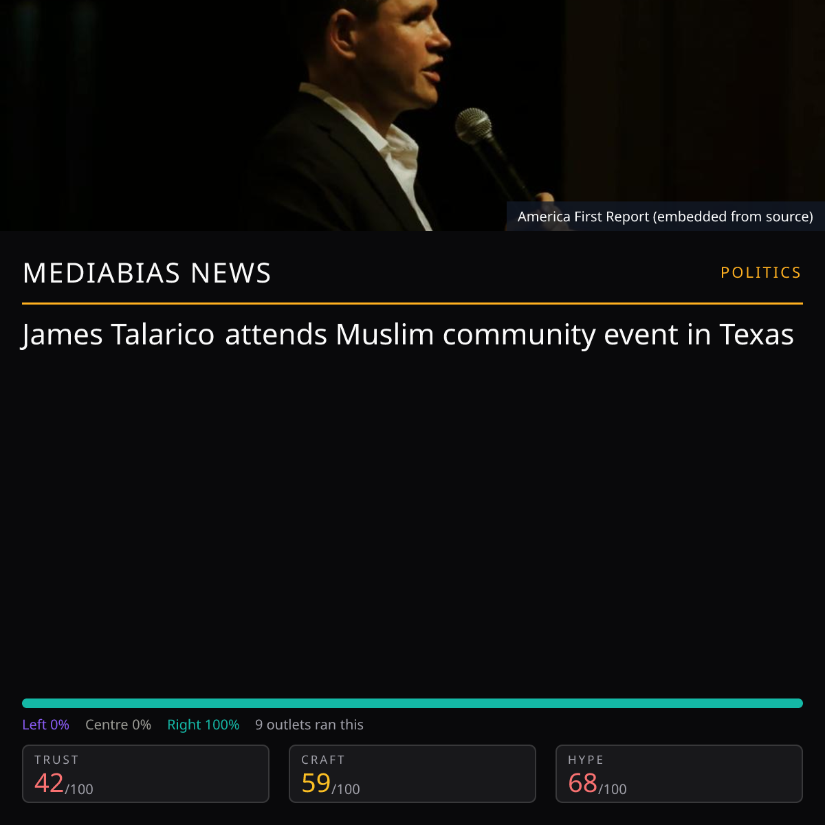James Talarico Texas Event | MediaBias News