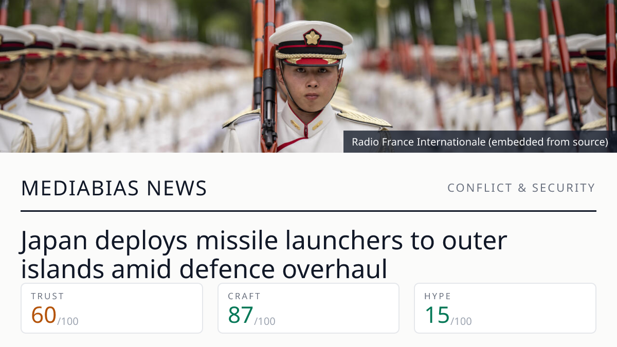 Japan deploys missile launchers to outer islands amid defence overhaul
