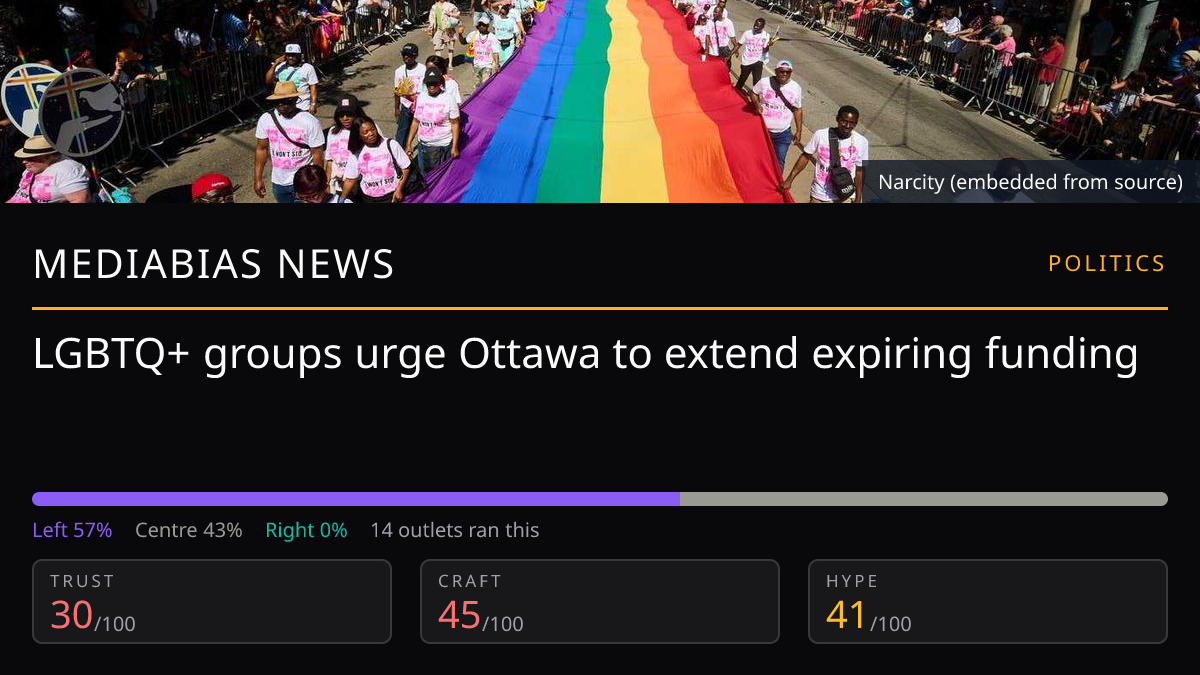 LGBTQ+ groups urge Ottawa to extend expiring funding