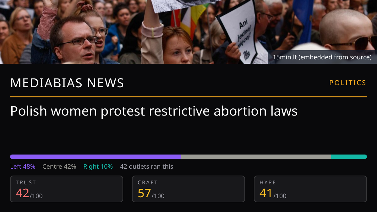 Polish women protest restrictive abortion laws