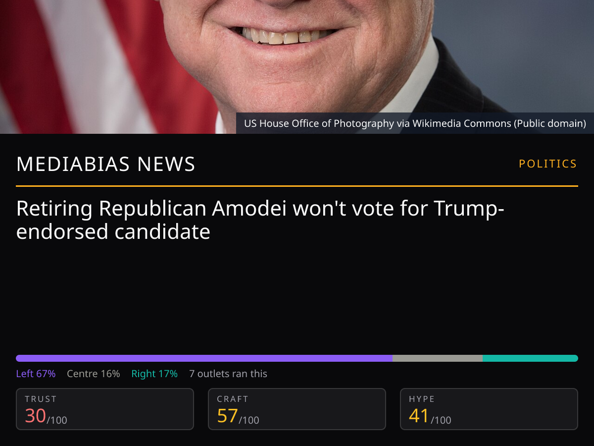 Mark Amodei rejects David Flippo | MediaBias News