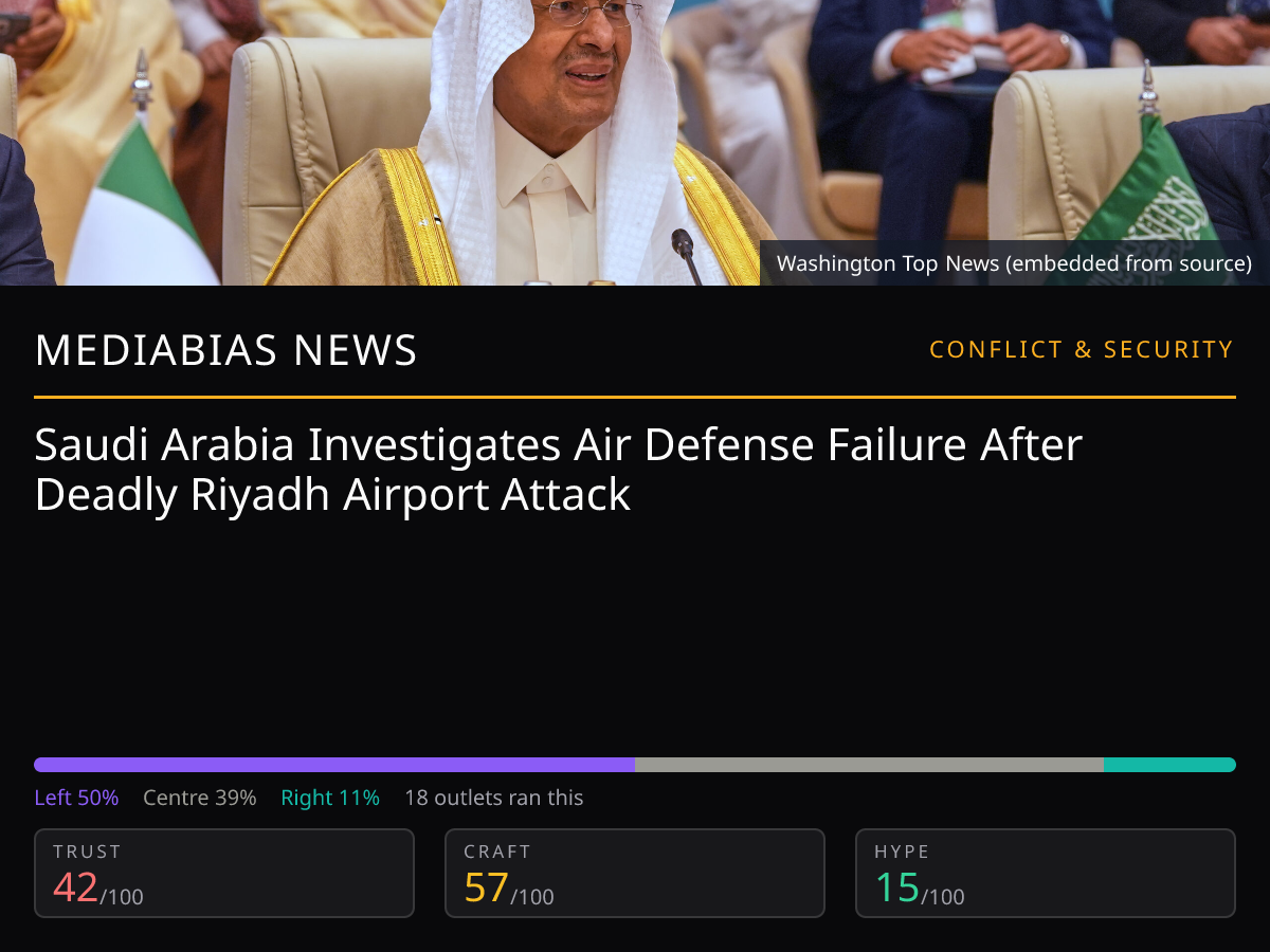 Riyadh Airport Attack | MediaBias News