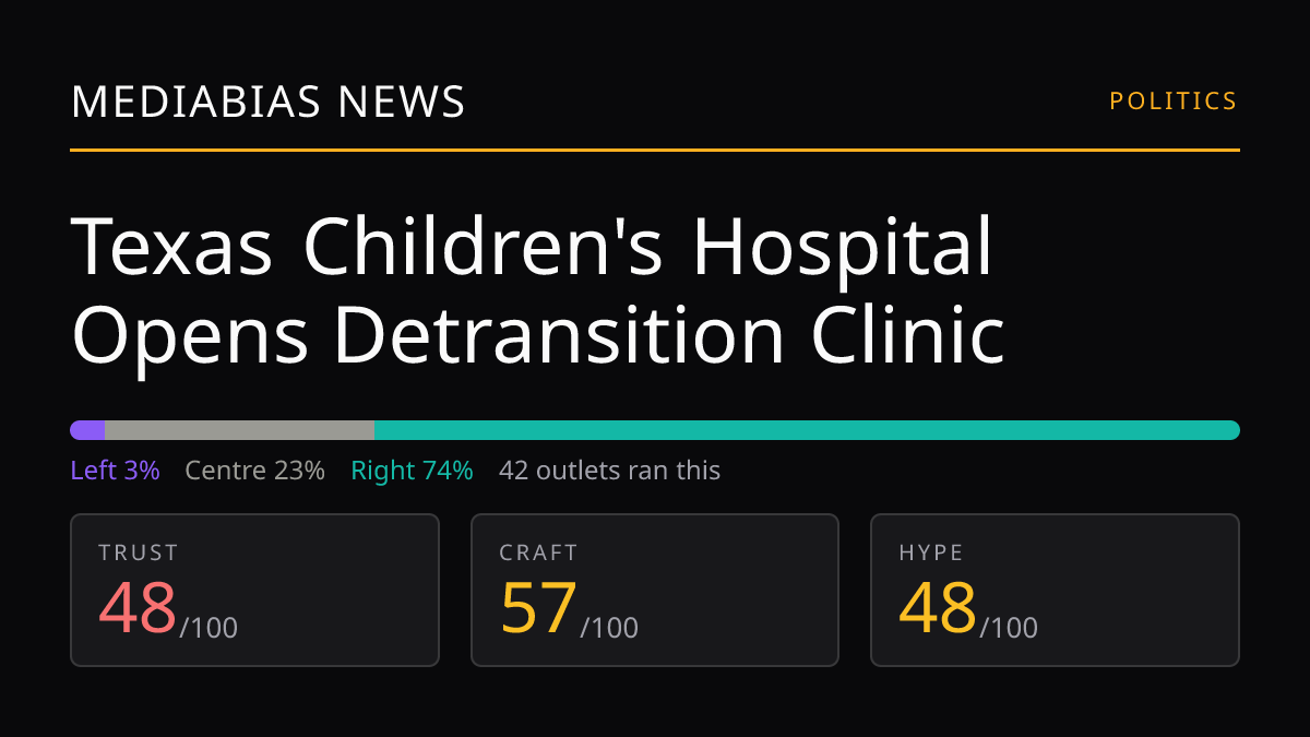 Texas Children's Hospital Opens Detransition Clinic