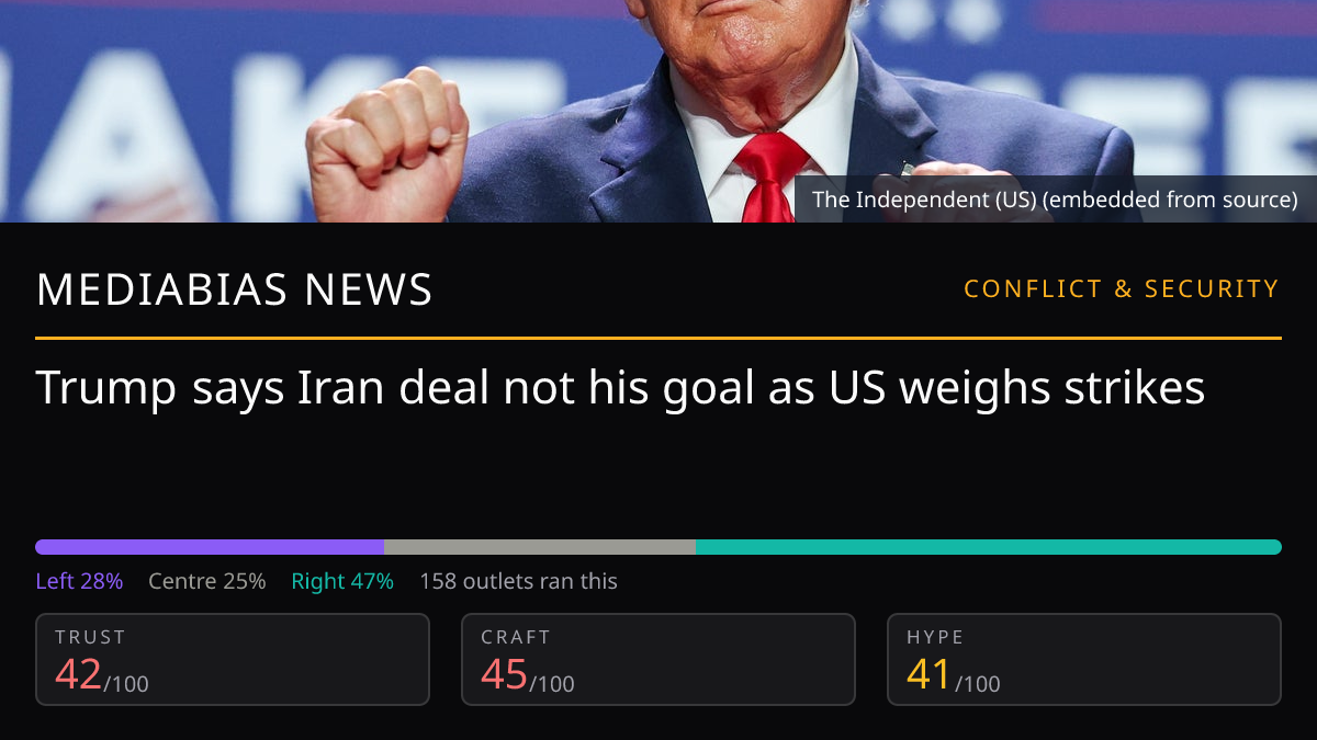 Donald Trump lehnt neues Abkommen mit dem Iran ab