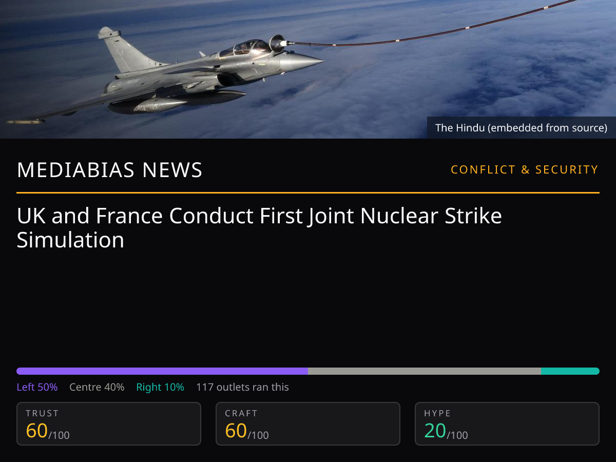 UK France Nuclear Drill | MediaBias News