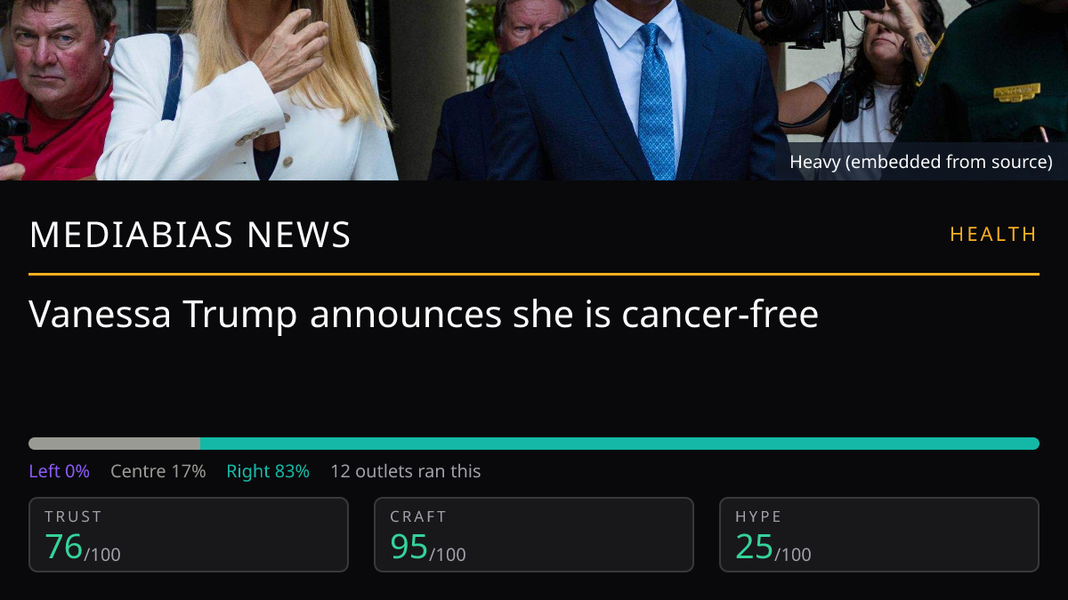 Vanessa Trump cancer update | MediaBias News